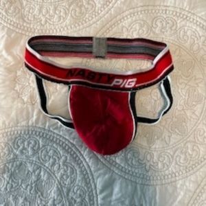 Nasty Pig Classic Jock, Red & Small